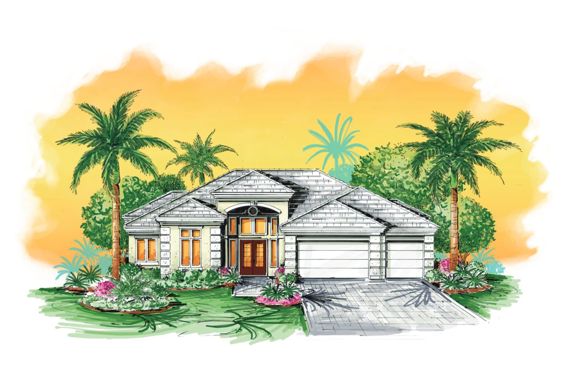 The Aria — Michael Anthony Series floor plan by Koogler Homes, Cape Coral, FL