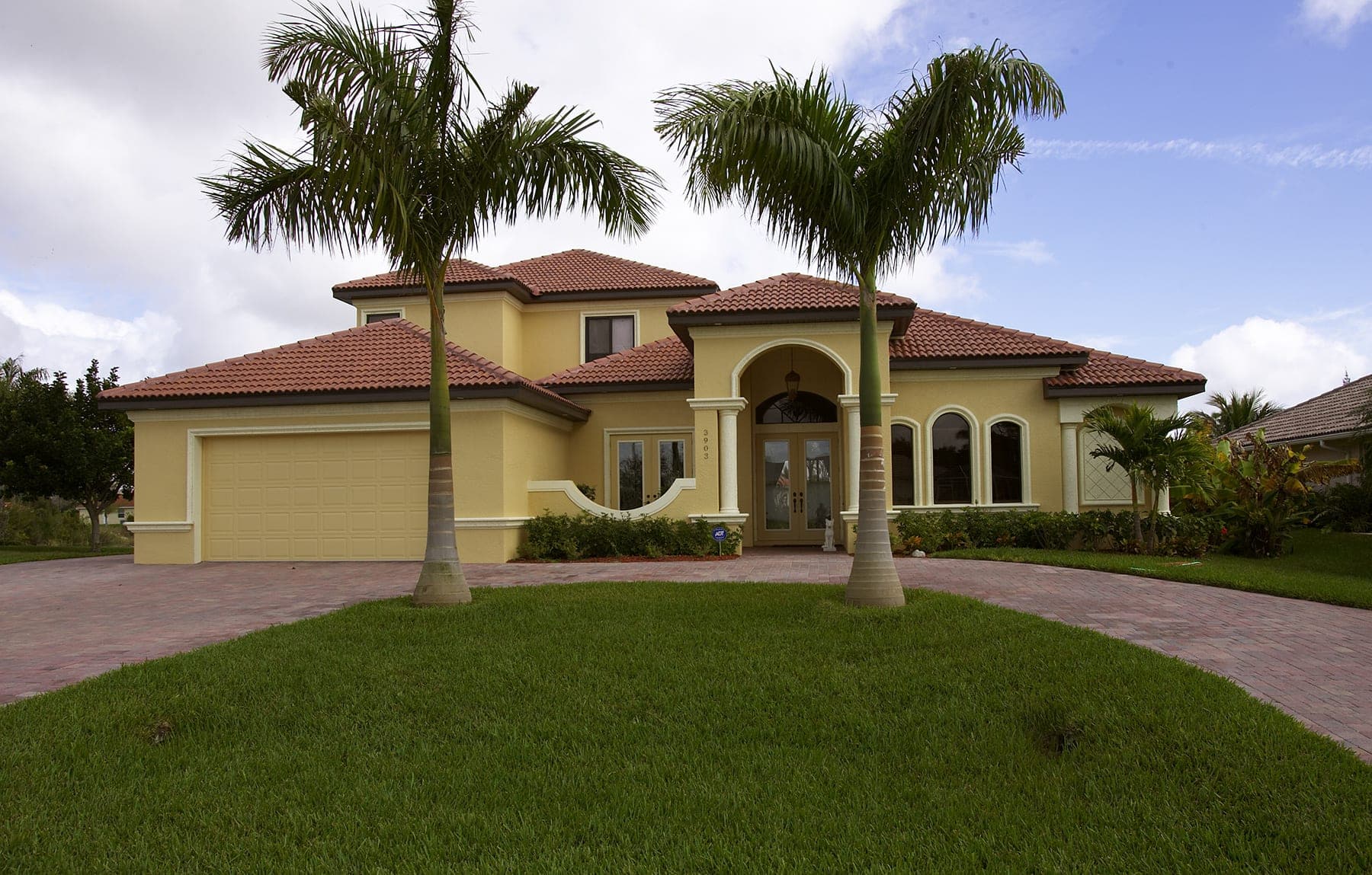 The Grand Cayman II floor plan elevation — Koogler Homes custom home builder