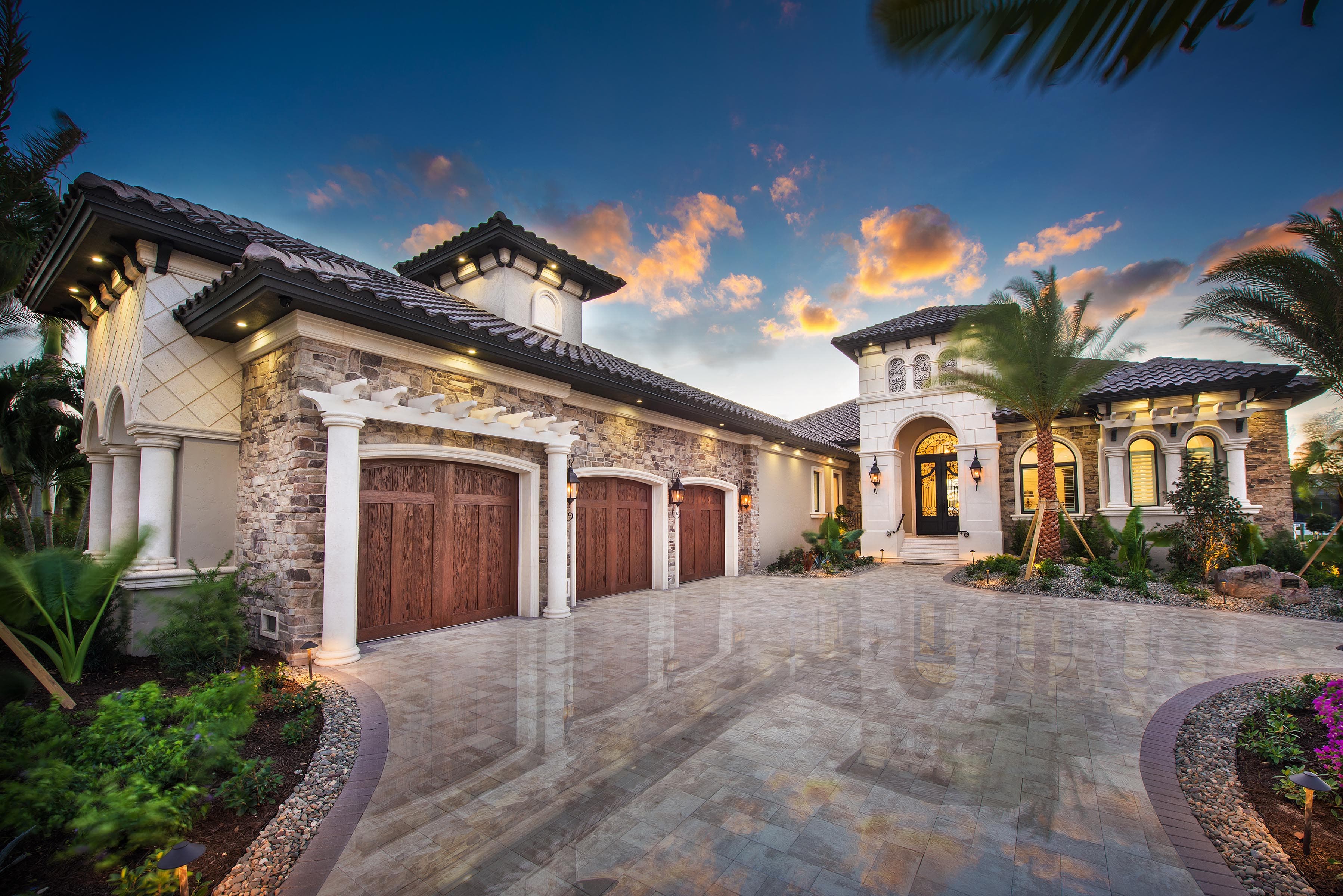 The Gosford floor plan elevation — Koogler Homes custom home builder