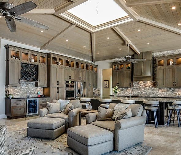 Custom home interior detail — Koogler Homes, Cape Coral, FL