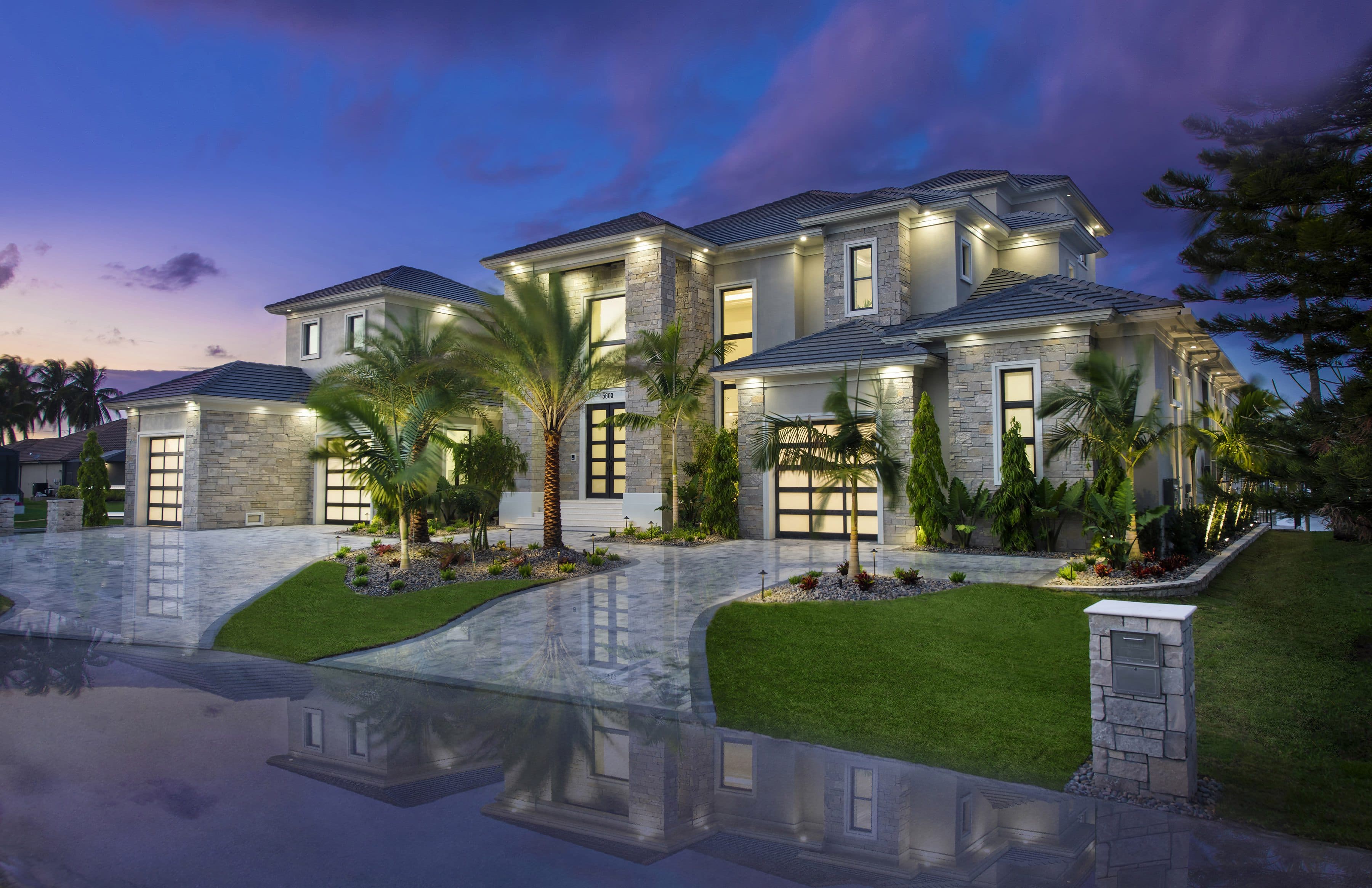 Riverside Retreat floor plan elevation — Koogler Homes custom home builder